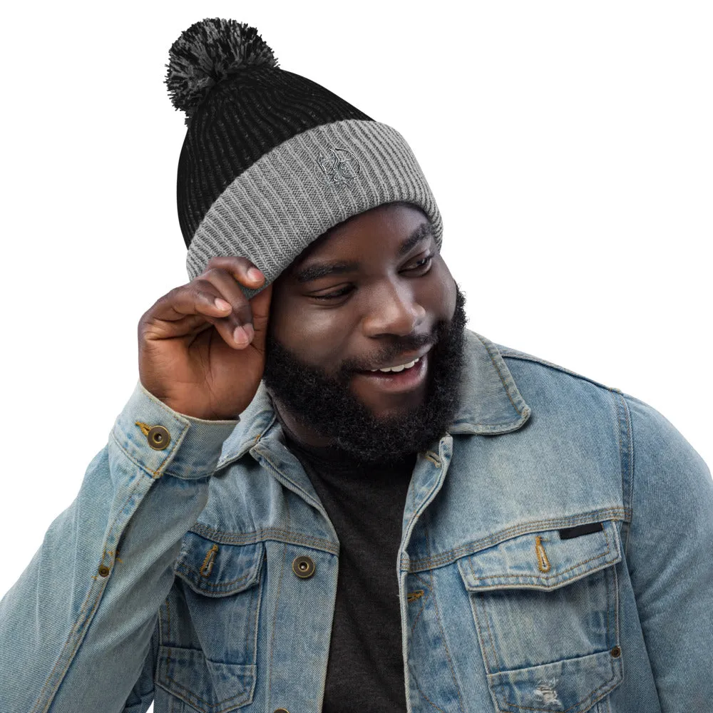 Men's Rugged Pom-Pom Beanie