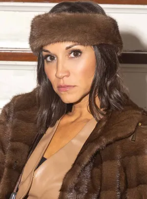 Mink Fur Headband
