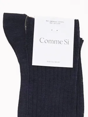 Navy The Knee High