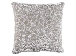 Ocelot Pillow - Silver Grey