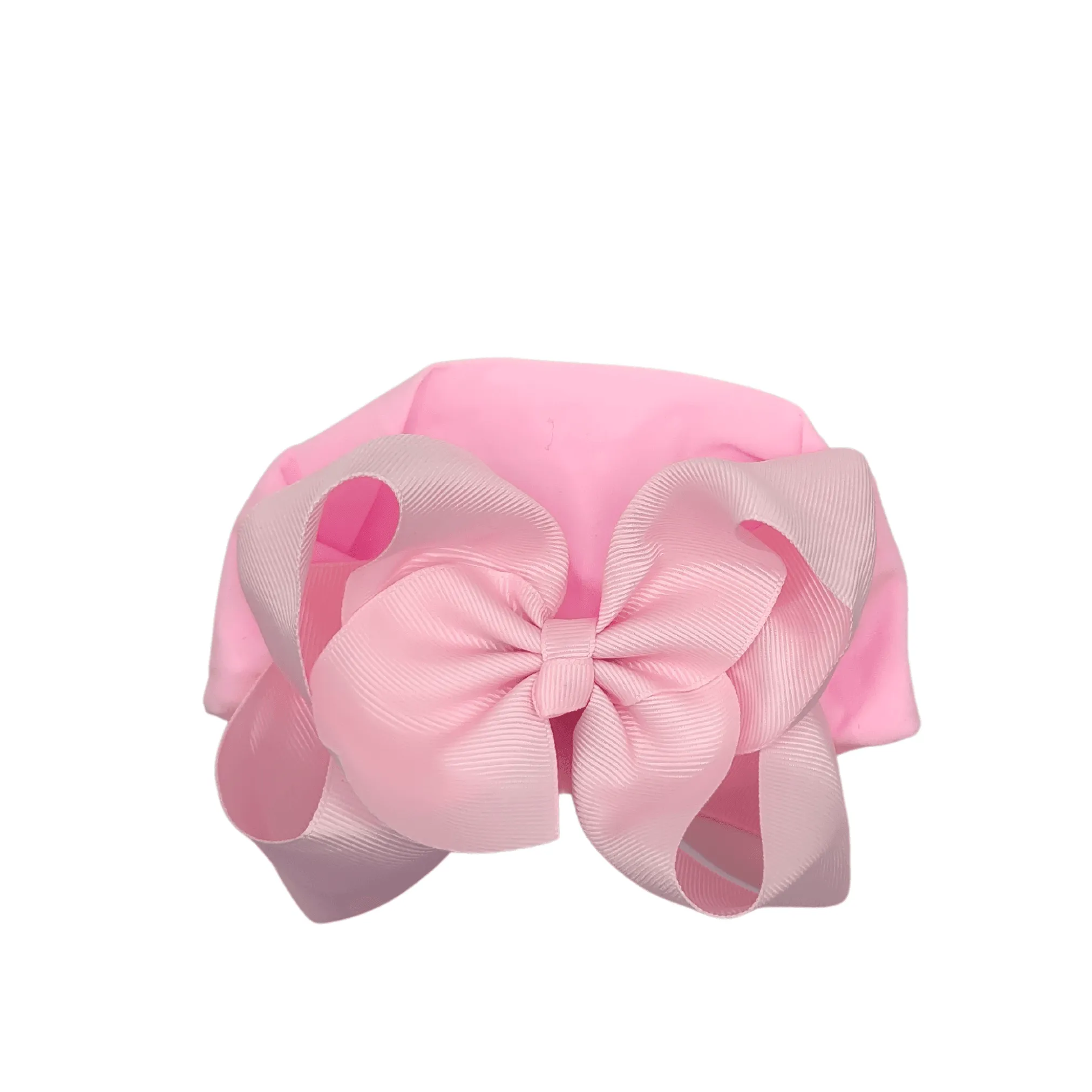 Pink Turban Bow Headband