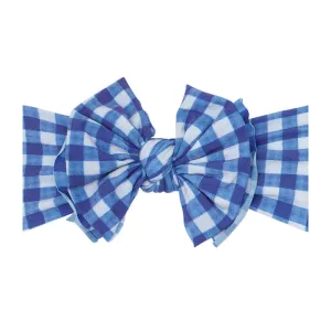 PRINTED FAB | Blue Plaid