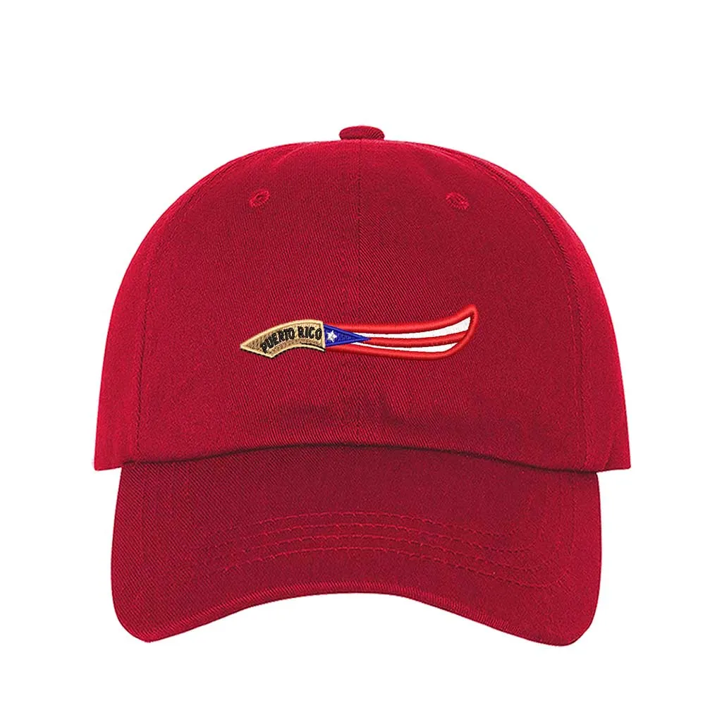 Puerto Rico Machete Embroidered Baseball Hat – Bold Boricua Pride Hats