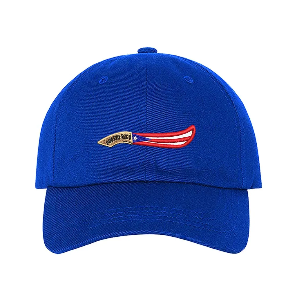 Puerto Rico Machete Embroidered Baseball Hat – Bold Boricua Pride Hats