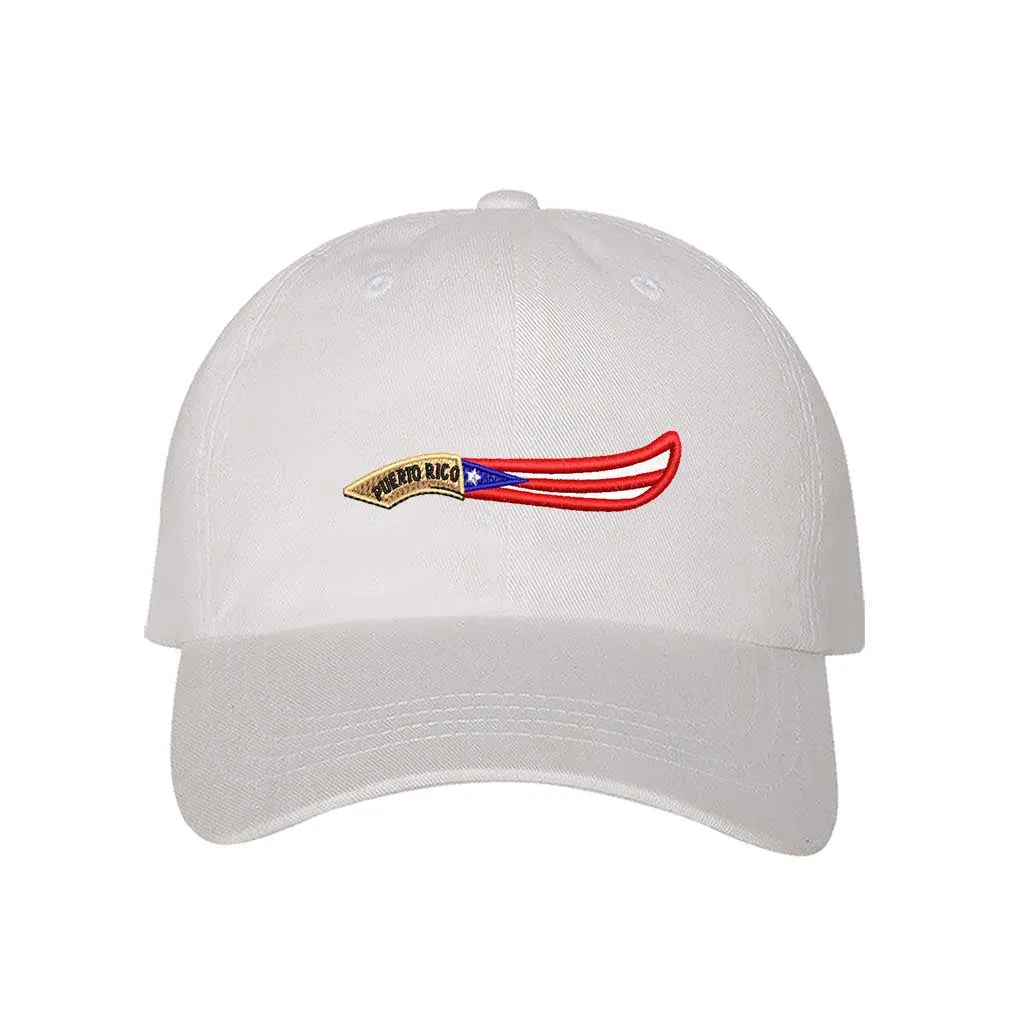 Puerto Rico Machete Embroidered Baseball Hat – Bold Boricua Pride Hats