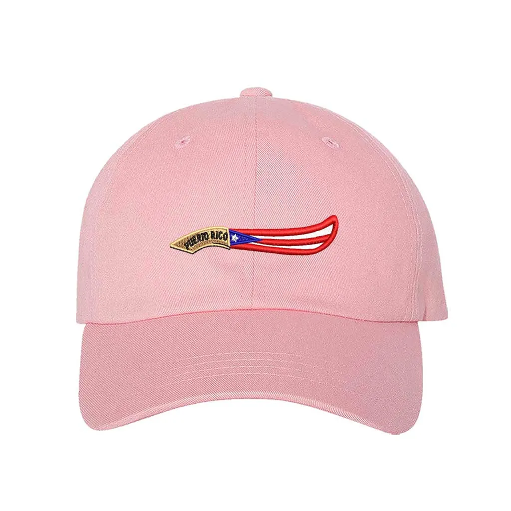 Puerto Rico Machete Embroidered Baseball Hat – Bold Boricua Pride Hats