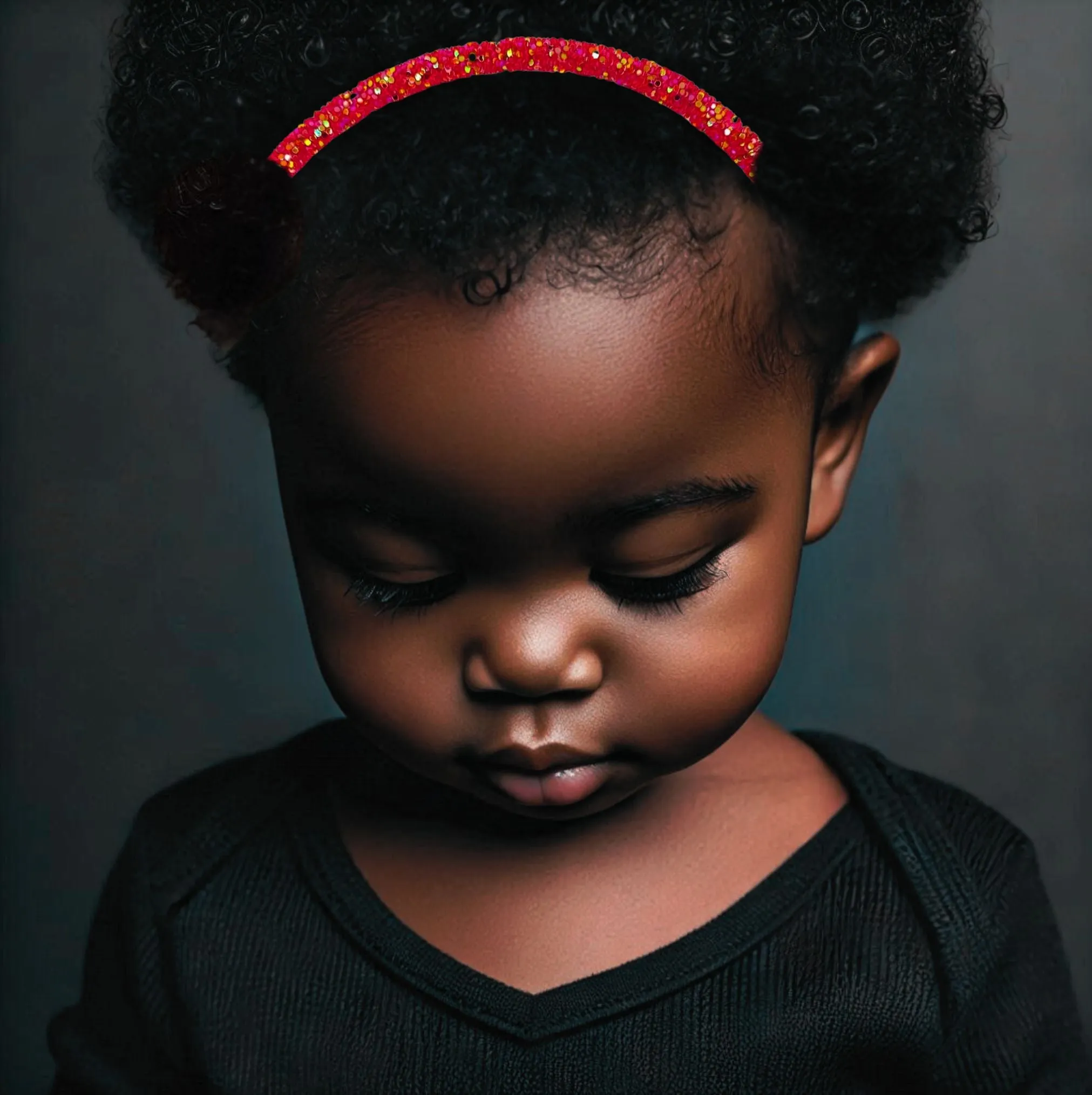 Red | Glitter Headband