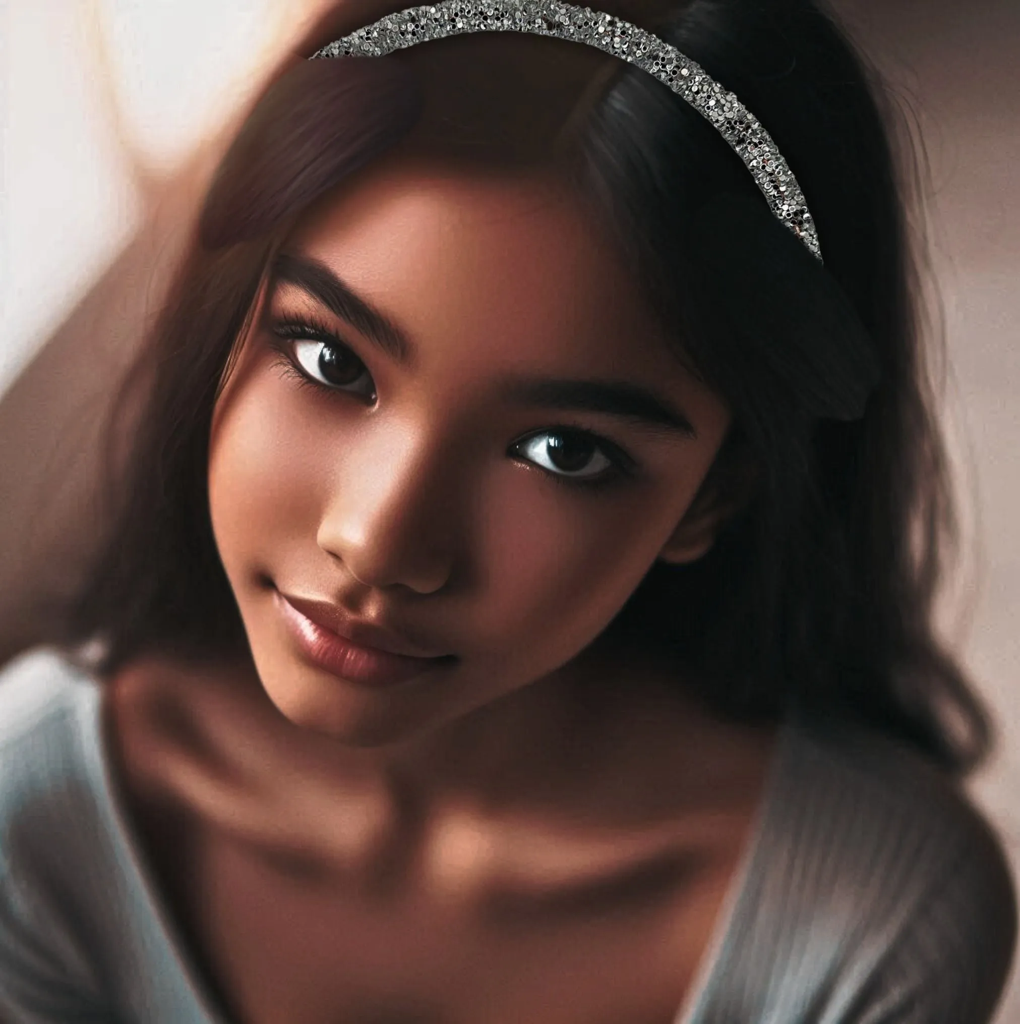 Red | Glitter Headband