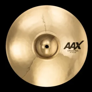 SABIAN 2140287X/1B 14" AAX X-Plosion Top Hi Hat Cymbal Only Brilliant Finish Made In Canada