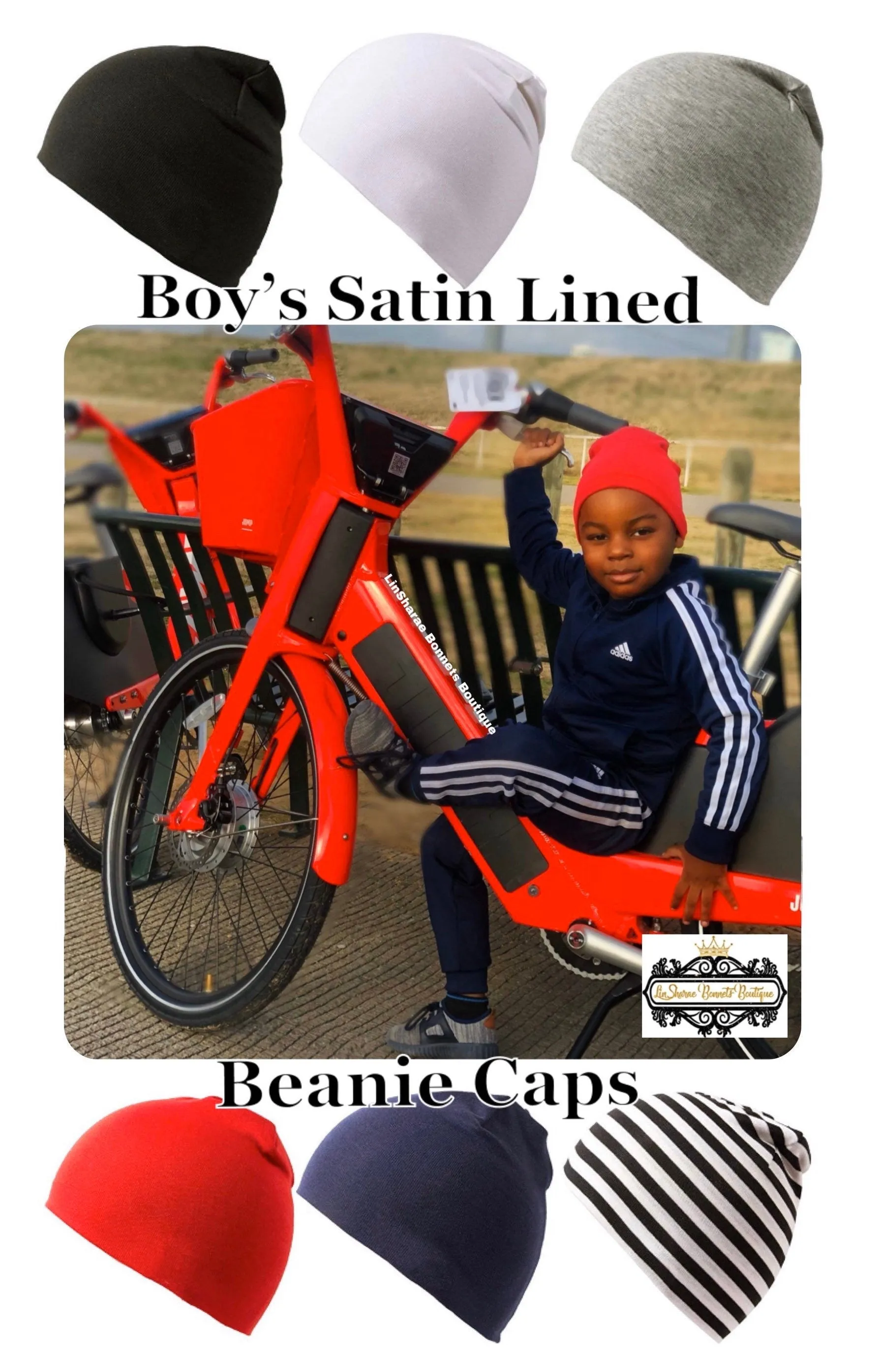Satin Lined Boy Cap | Satin Lined Beanie | Satin Lined Boy Beanie Cap | Satin Day Cap | Satin Sleep Cap | Custom Boy Hats | Boy Beanies Hat