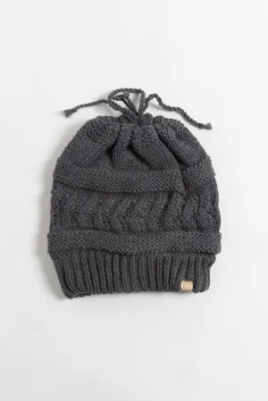 Satin-lined Ponyflo® Beanie