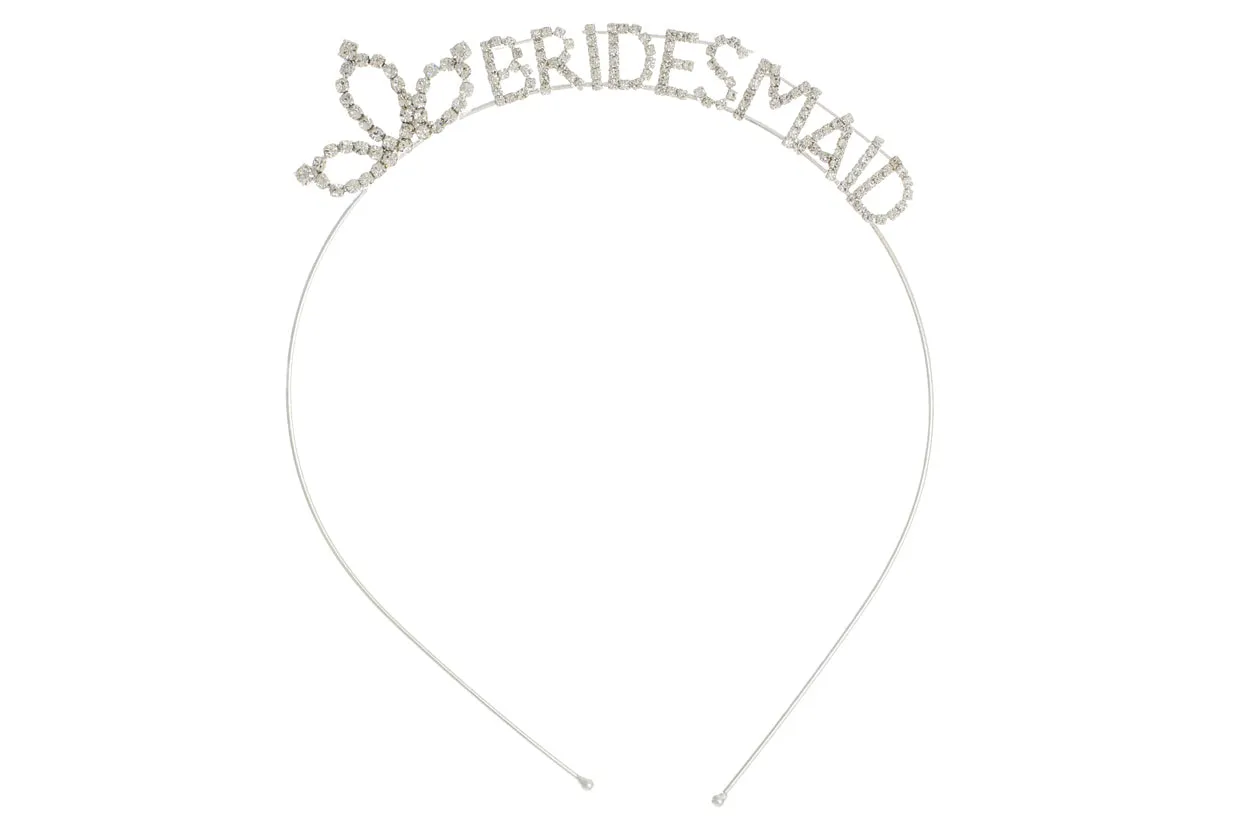 Silver Bridesmaid Headband