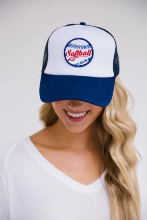 SOFTBALL MOM PATCH HAT