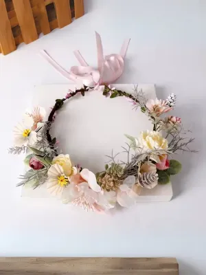 Spring Fling Floral Headband Crown