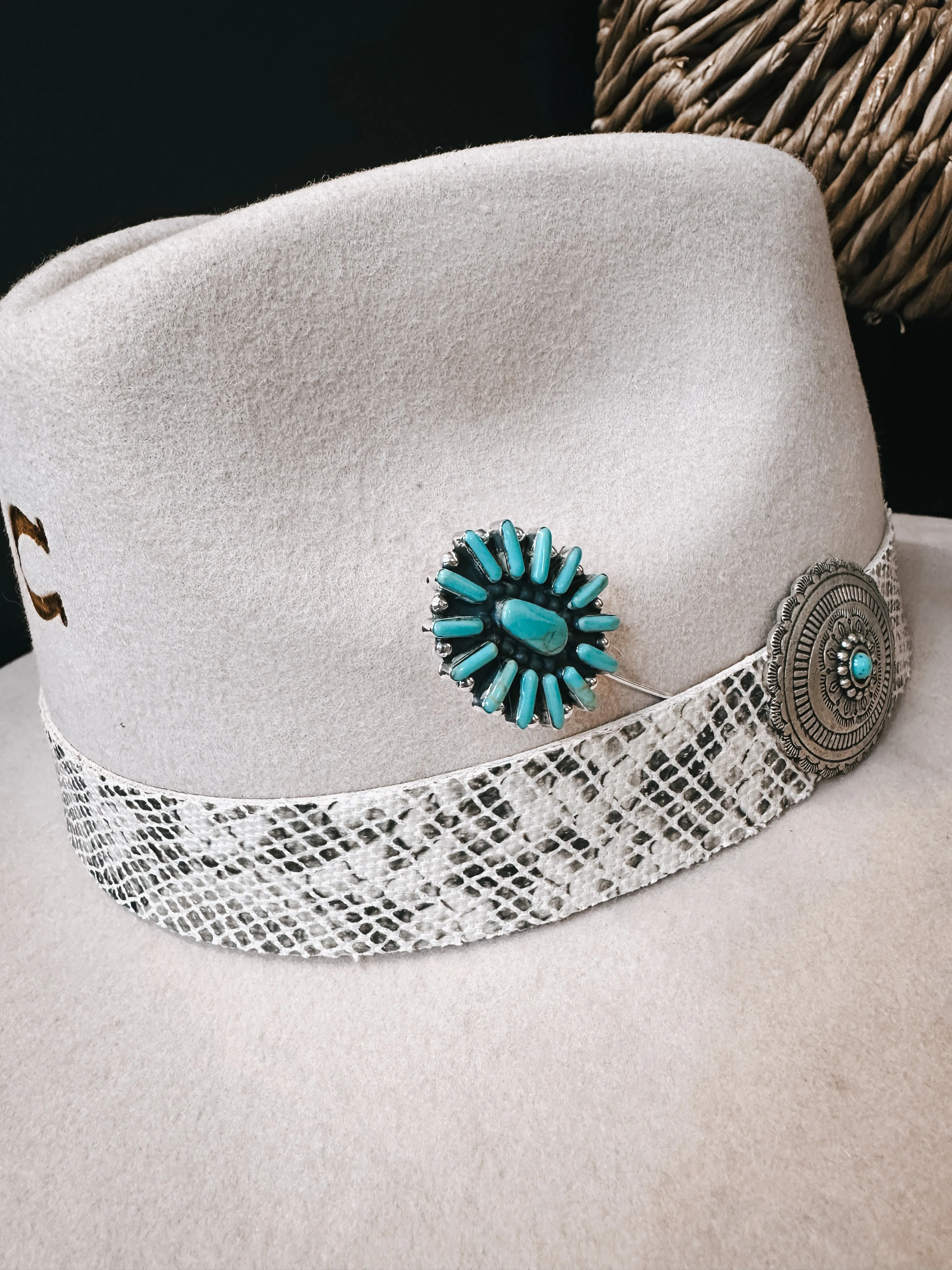SS   Turquoise Hat Pin