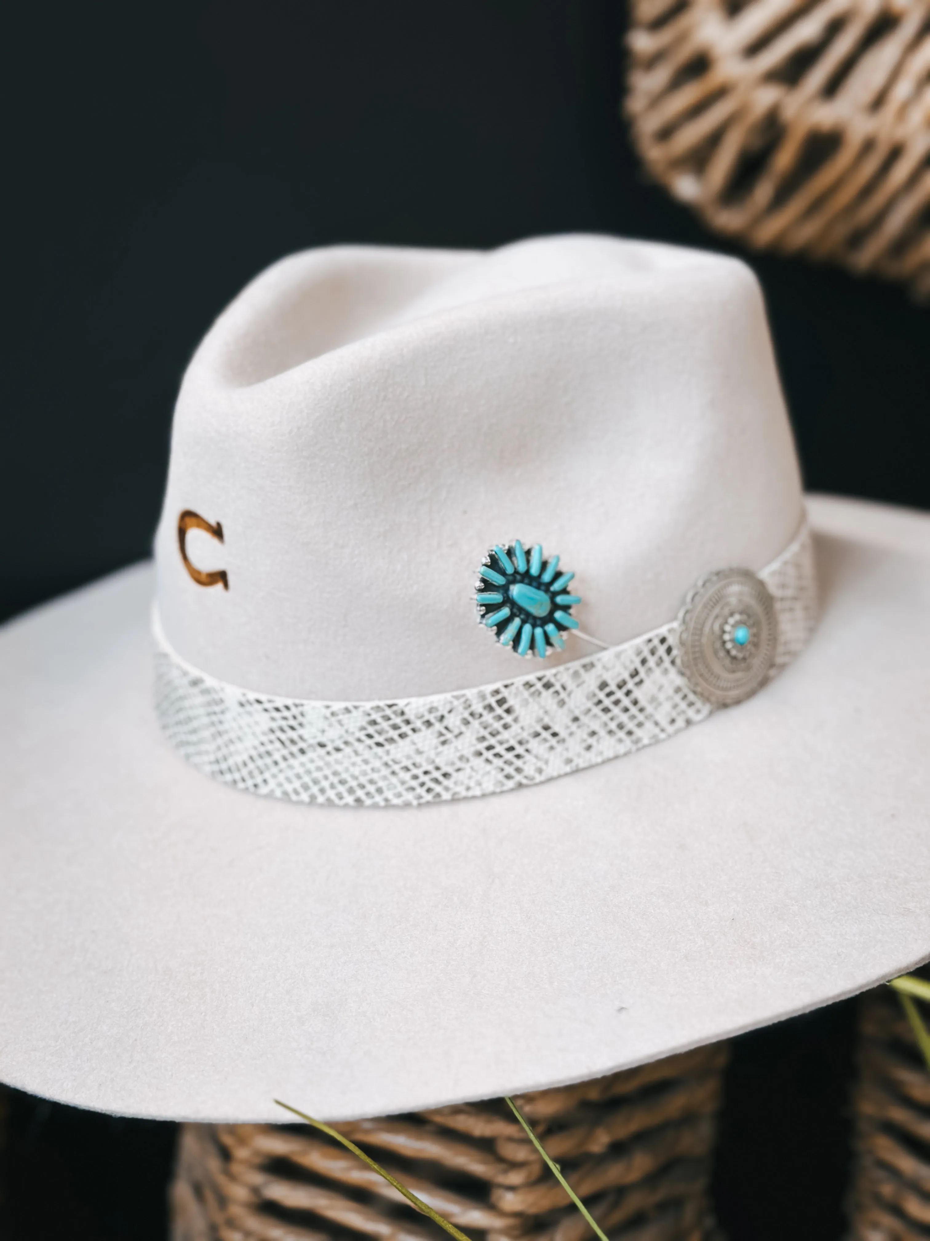 SS   Turquoise Hat Pin