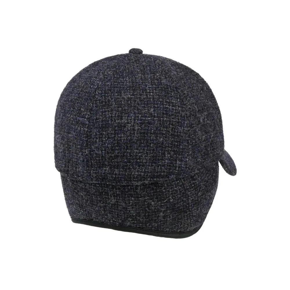 Stetson - Vilson Wool Cap With Ear Flaps - Flexfit - Navy
