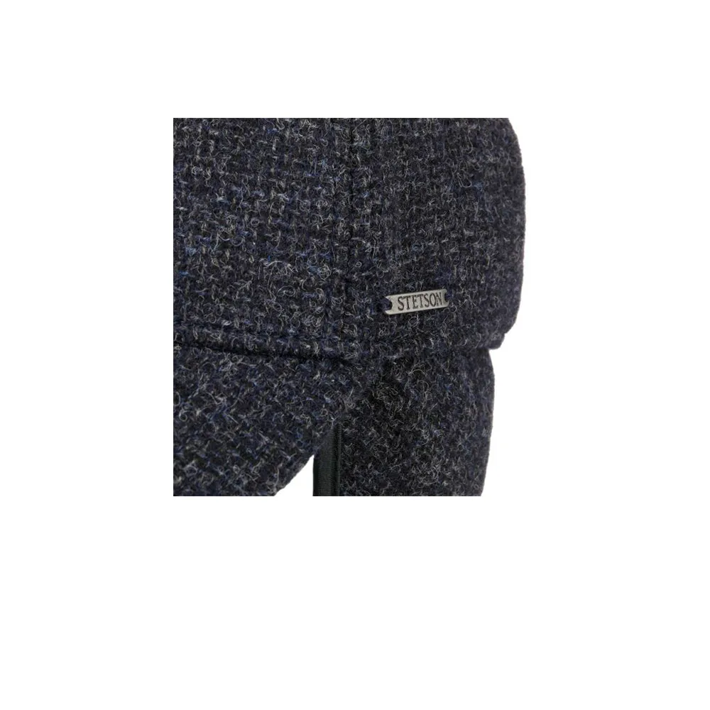 Stetson - Vilson Wool Cap With Ear Flaps - Flexfit - Navy