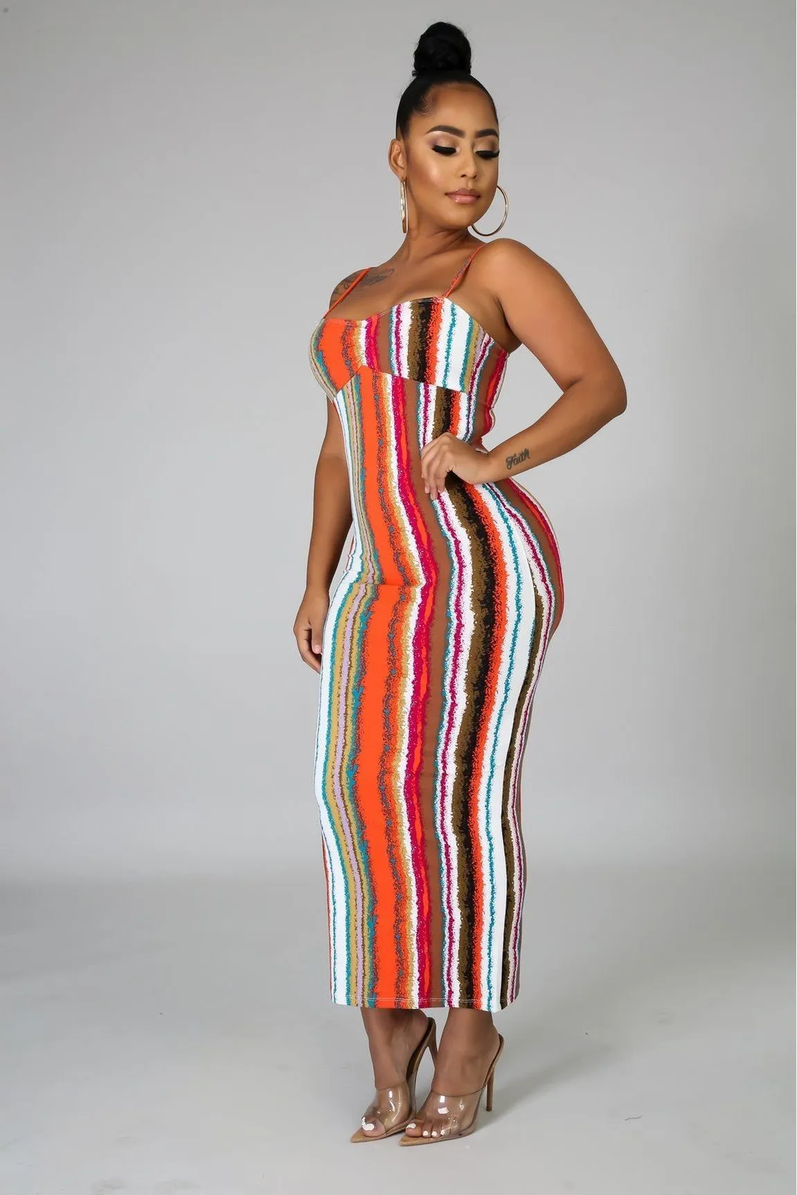 Striped Art Dress