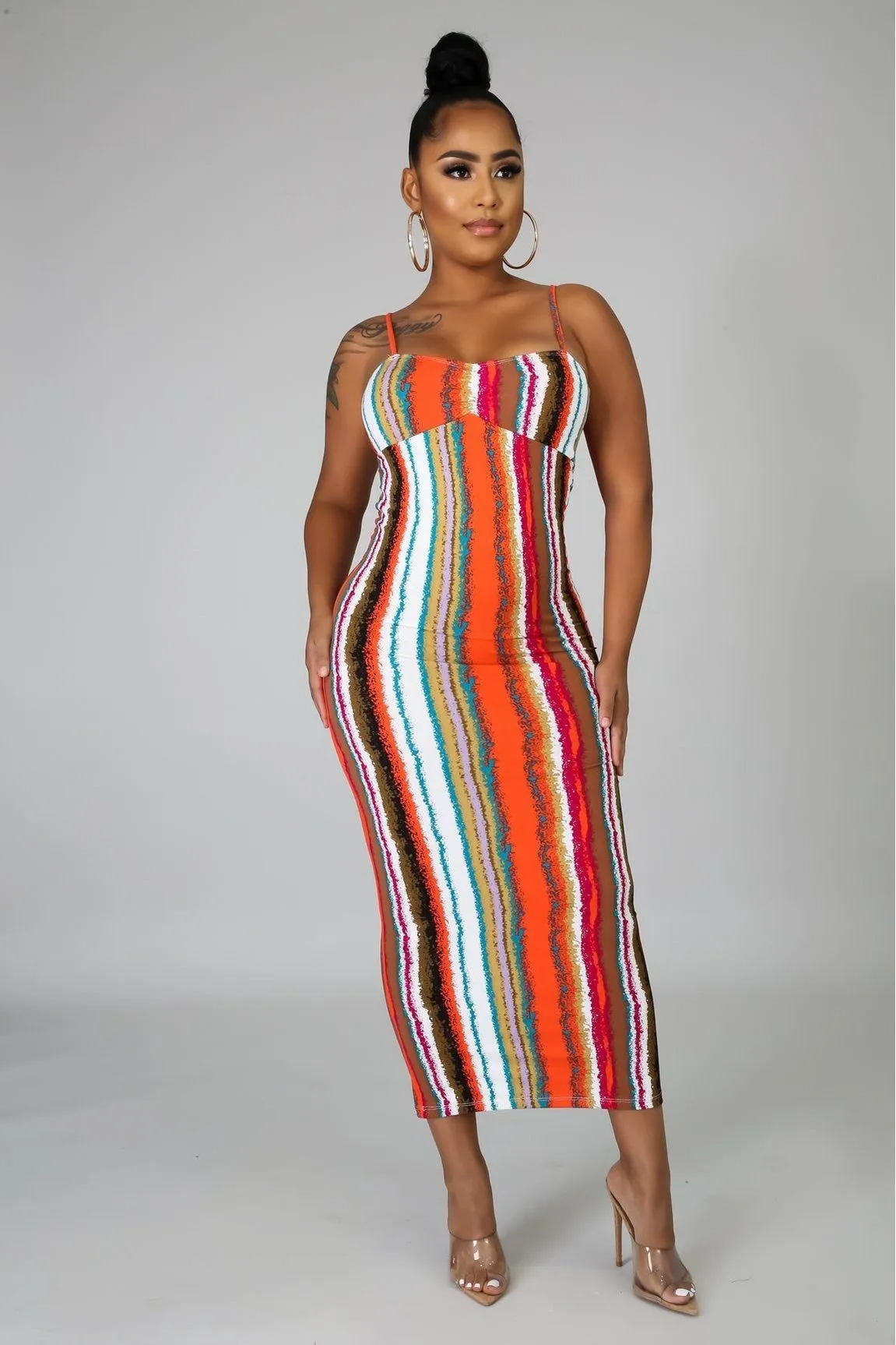 Striped Art Dress
