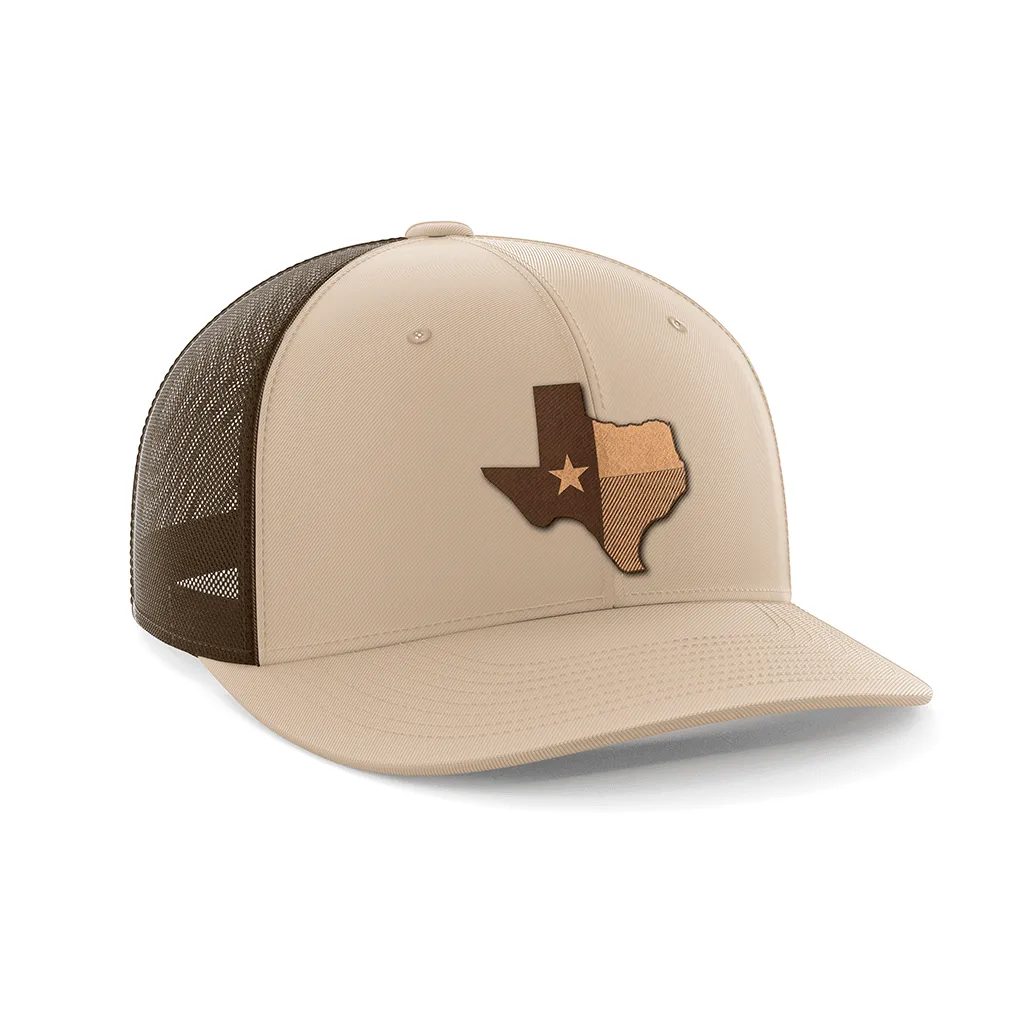 Texas Leather Patch Hat