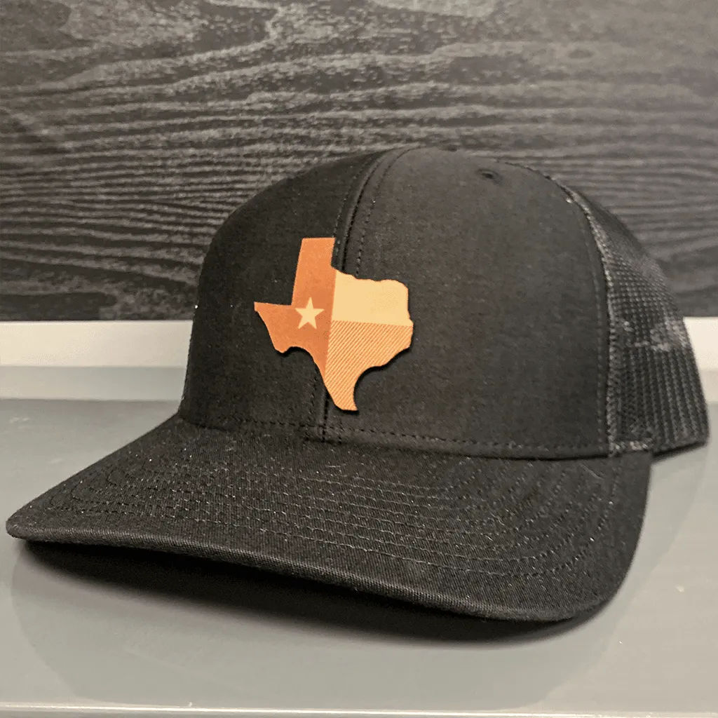 Texas Leather Patch Hat