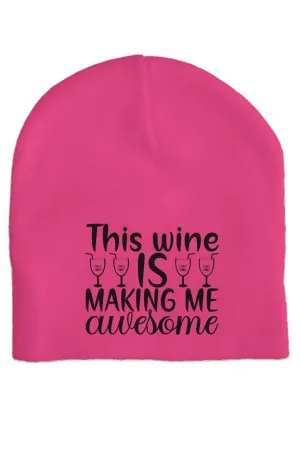 This Wine Pink Beanie