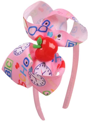 Time For School Bow Headband