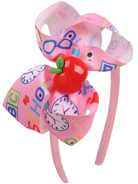 Time For School Bow Headband