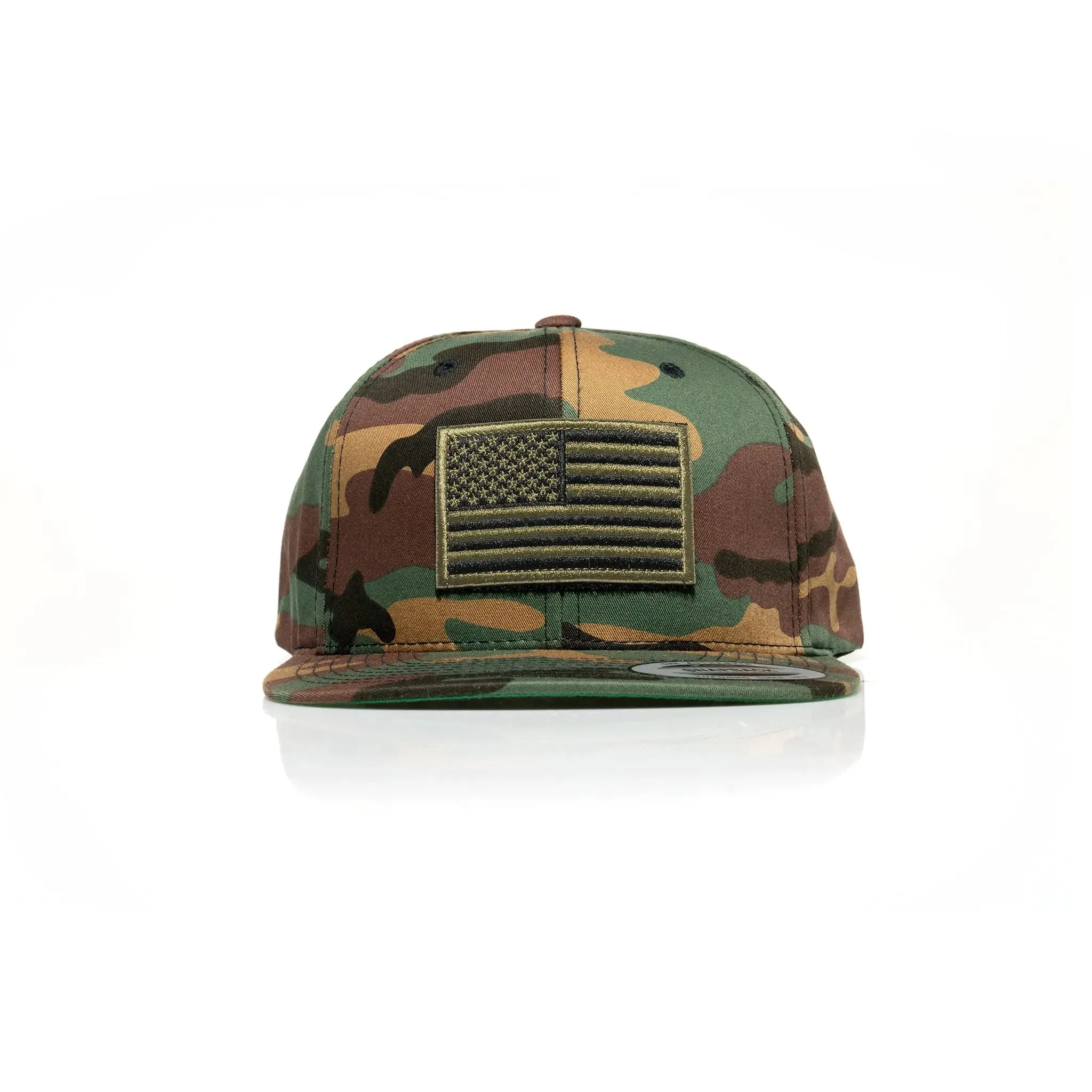 USA Green Flag Patch Snapback