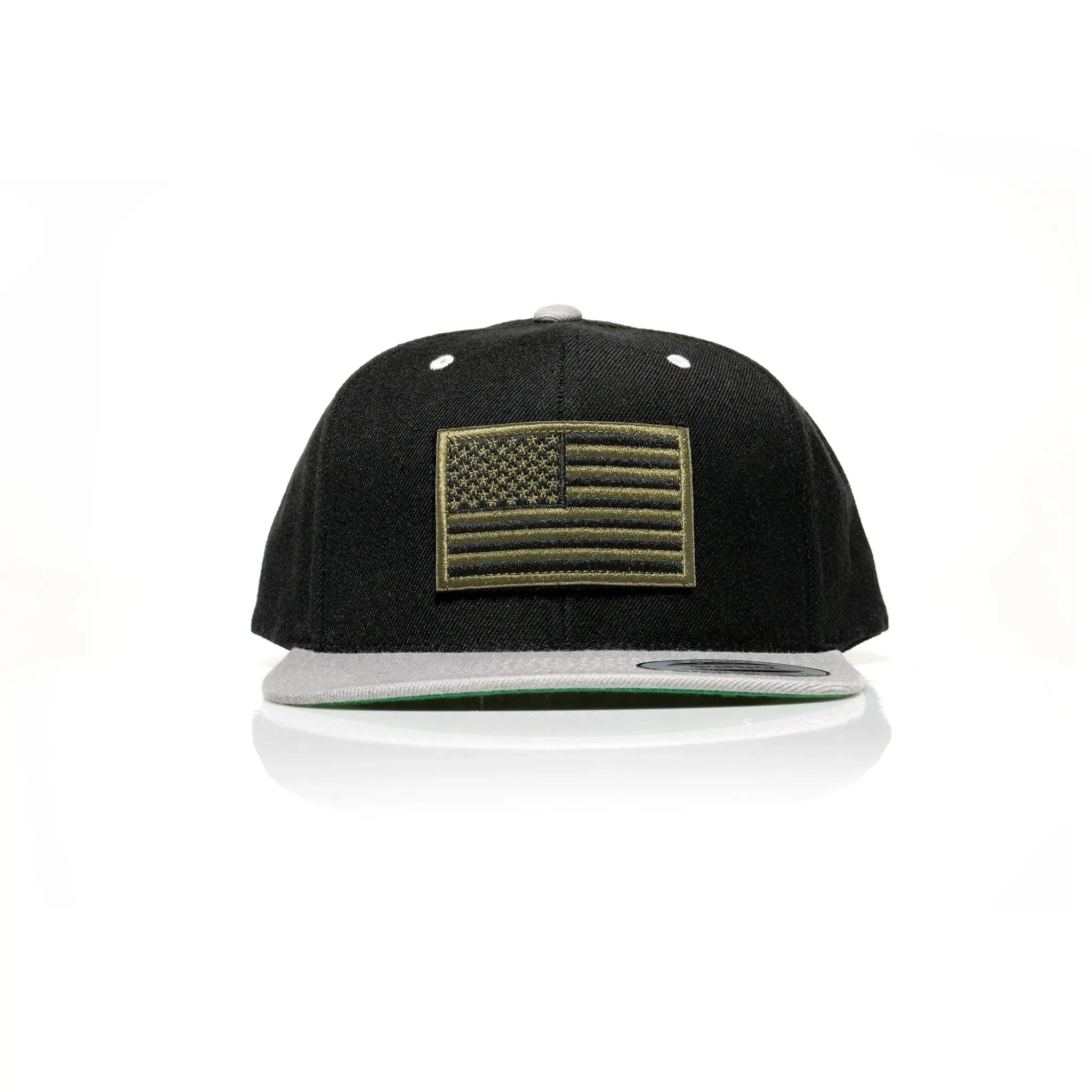 USA Green Flag Patch Snapback