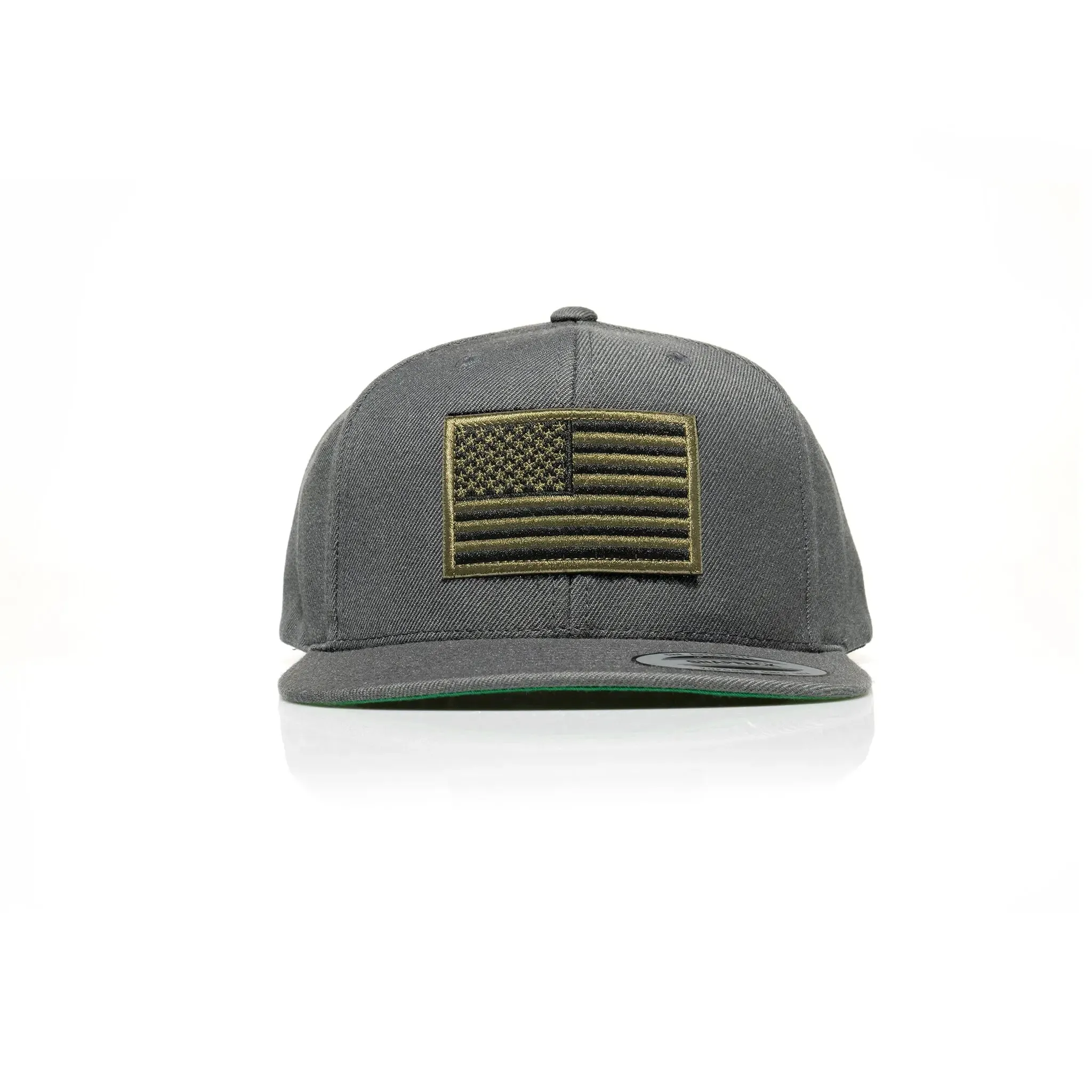 USA Green Flag Patch Snapback