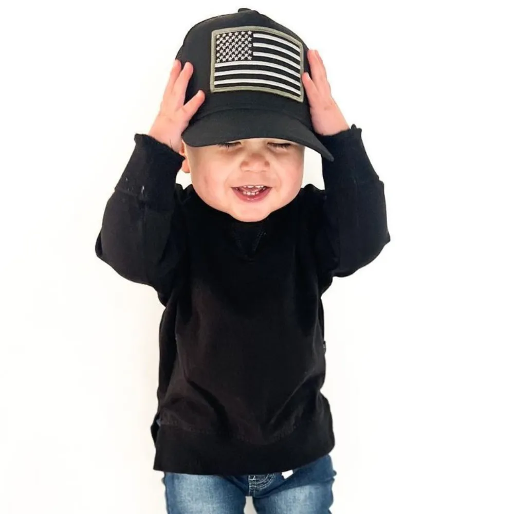 USA Green Flag Trucker Hat