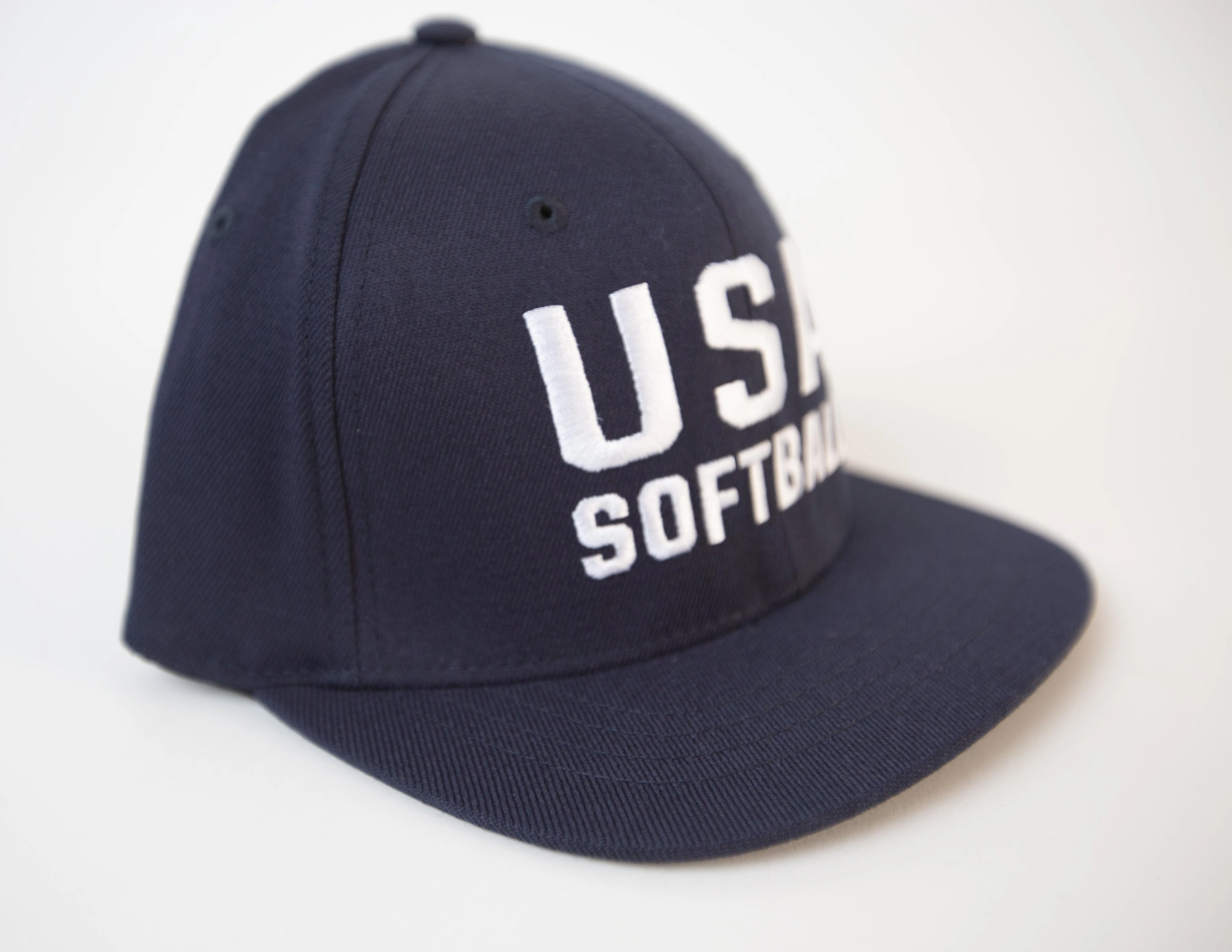 USA Softball Flex-fit 6 Stitch Cap