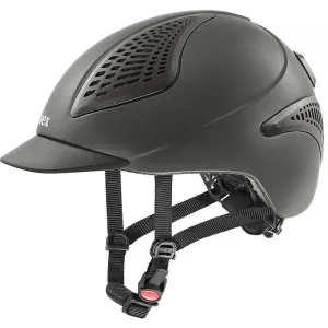 UVEX exxential II LED Riding Hat - black