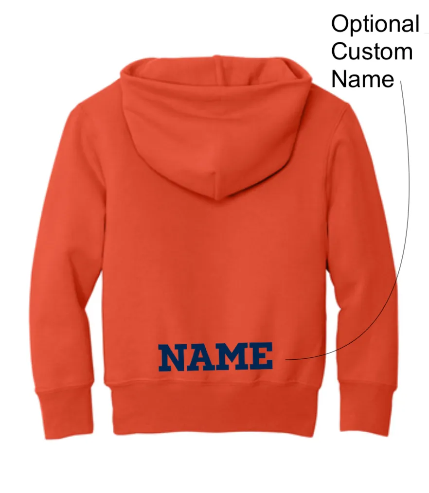 Walpole Youth Girls Lacrosse - Fleece Pullover Hooded Sweatshirt (Youth - PC90YH)