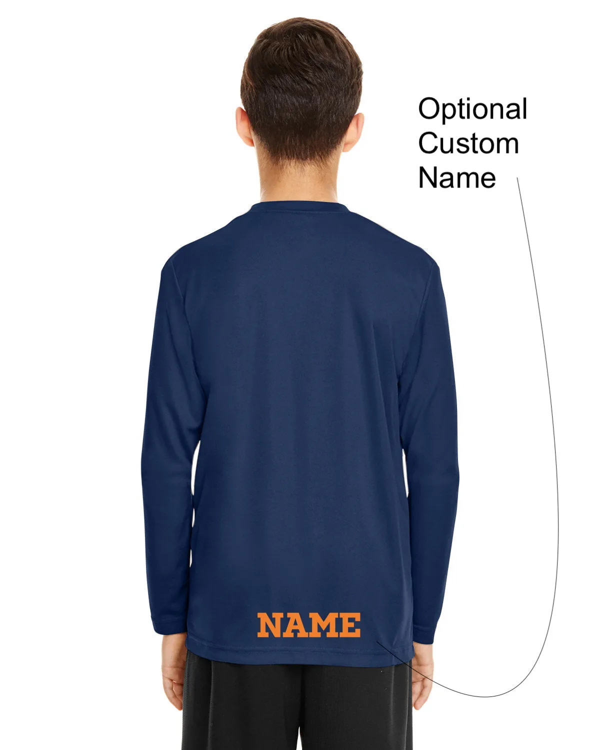 Walpole Youth Girls Lacrosse - Performance Long-Sleeve T-Shirt (Youth - TT11YL)