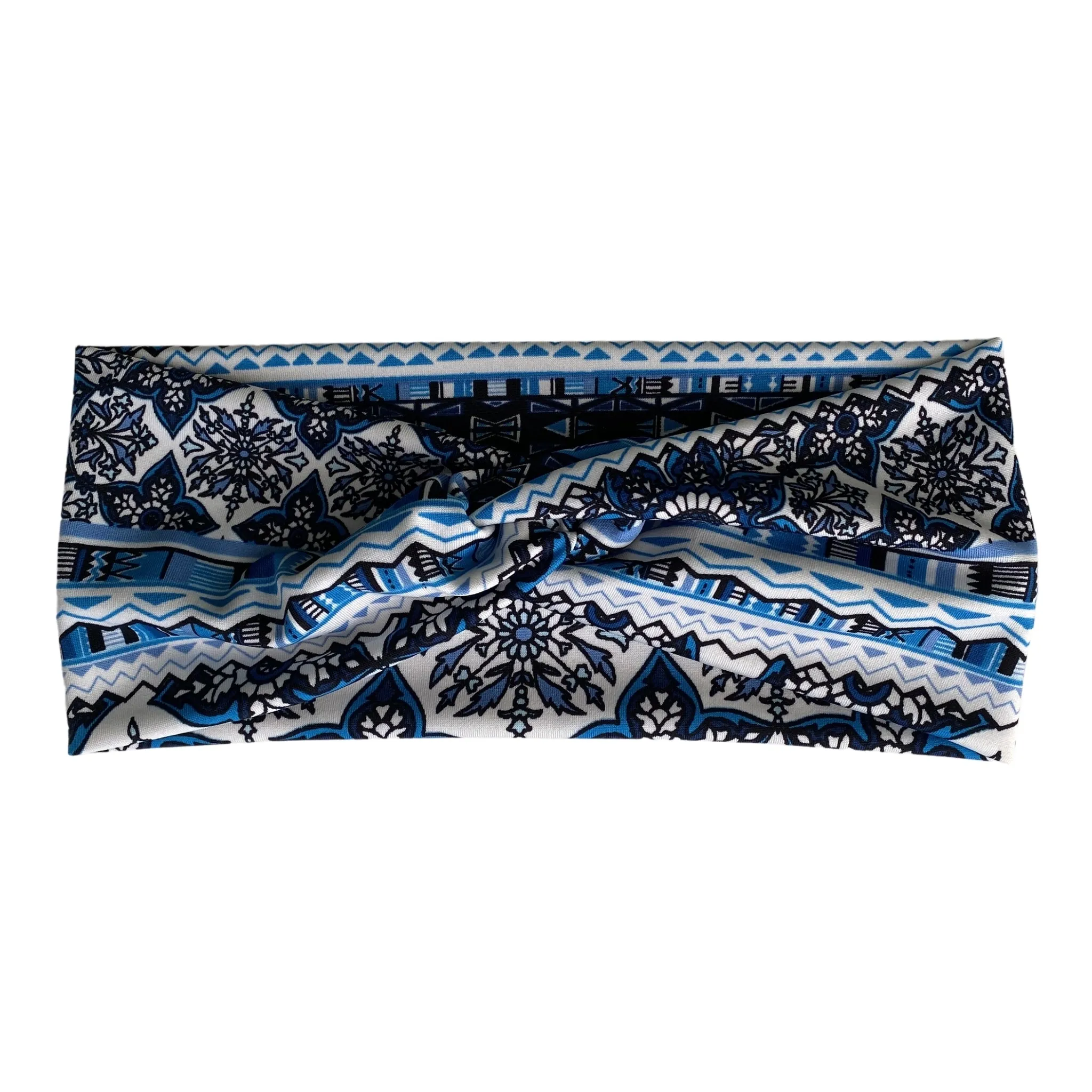 Winter Deco Ice Faux Knot Headband
