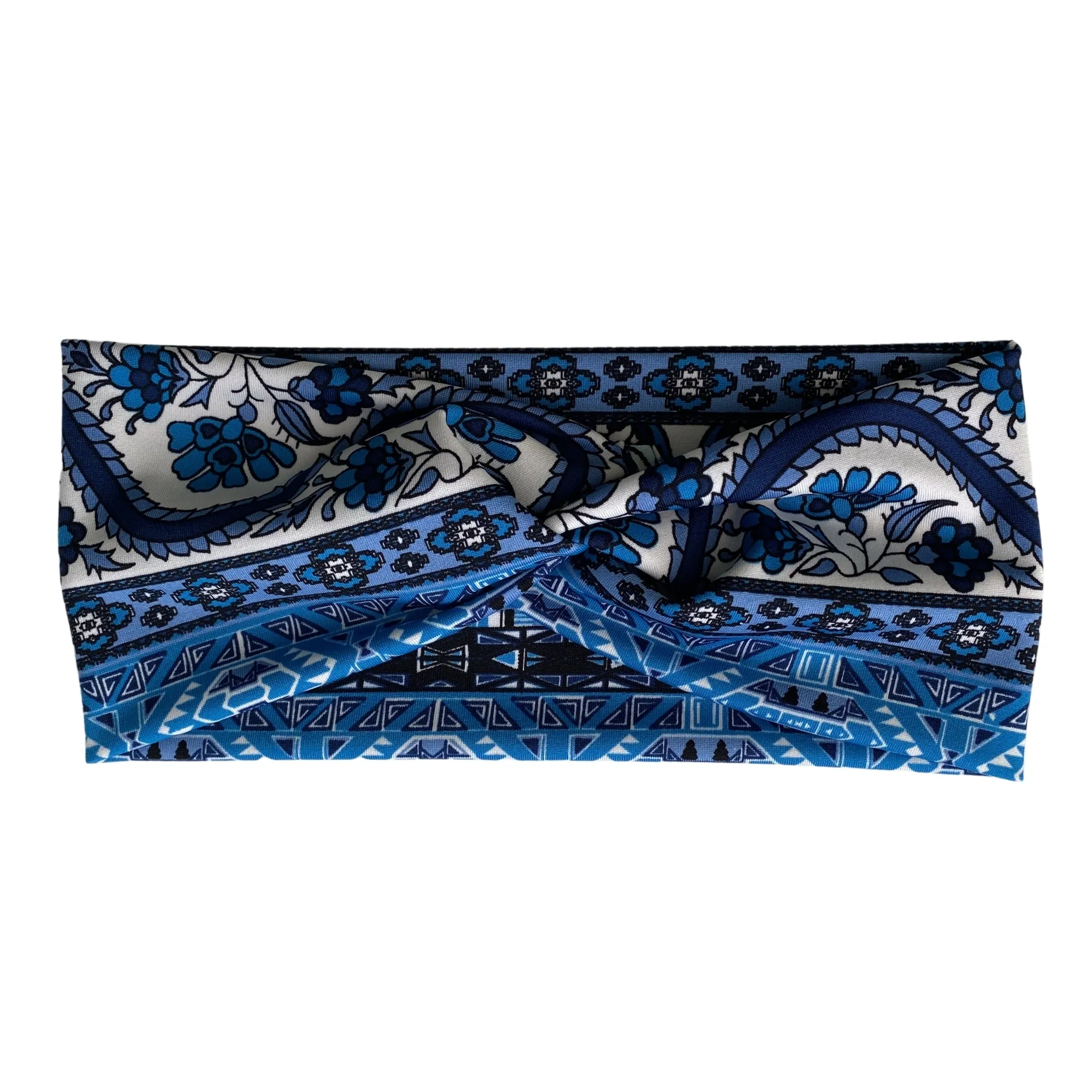 Winter Deco Ice Faux Knot Headband