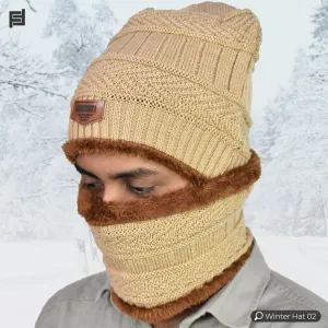 Winter Hat With Neck Warmer