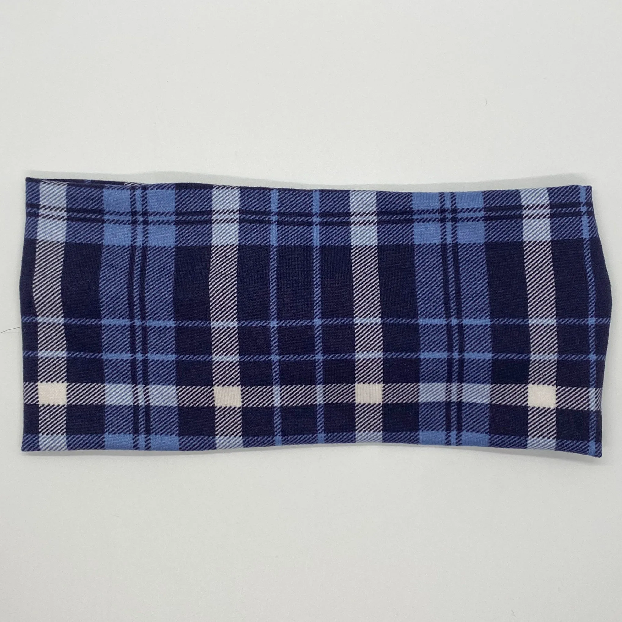 Winter Plaid Twist Headband