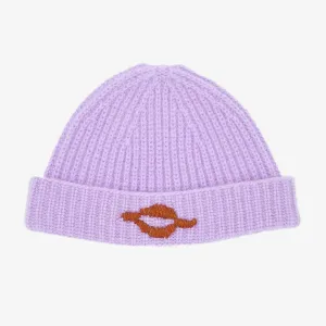 Wool Beanie - Lilac