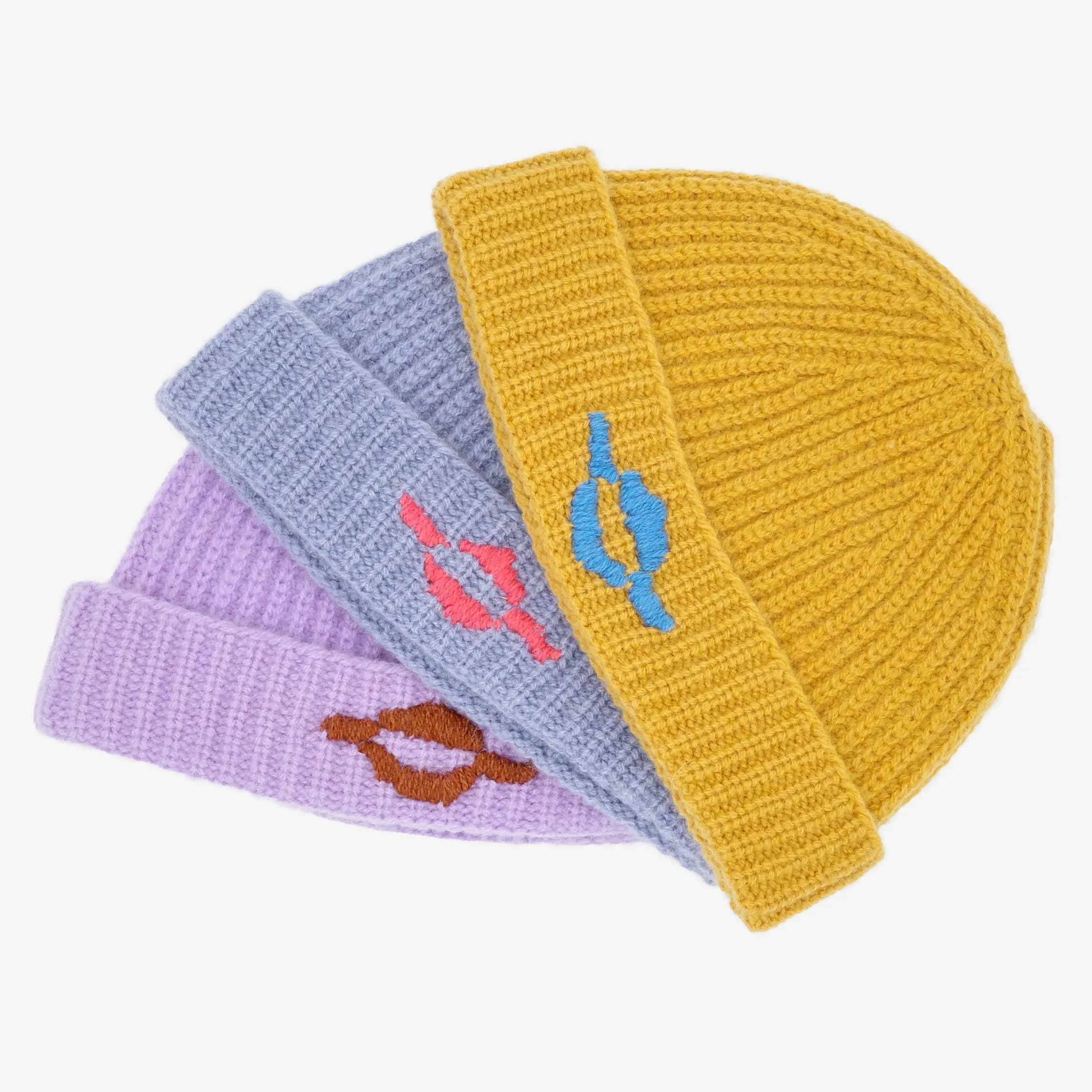 Wool Beanie - Lilac