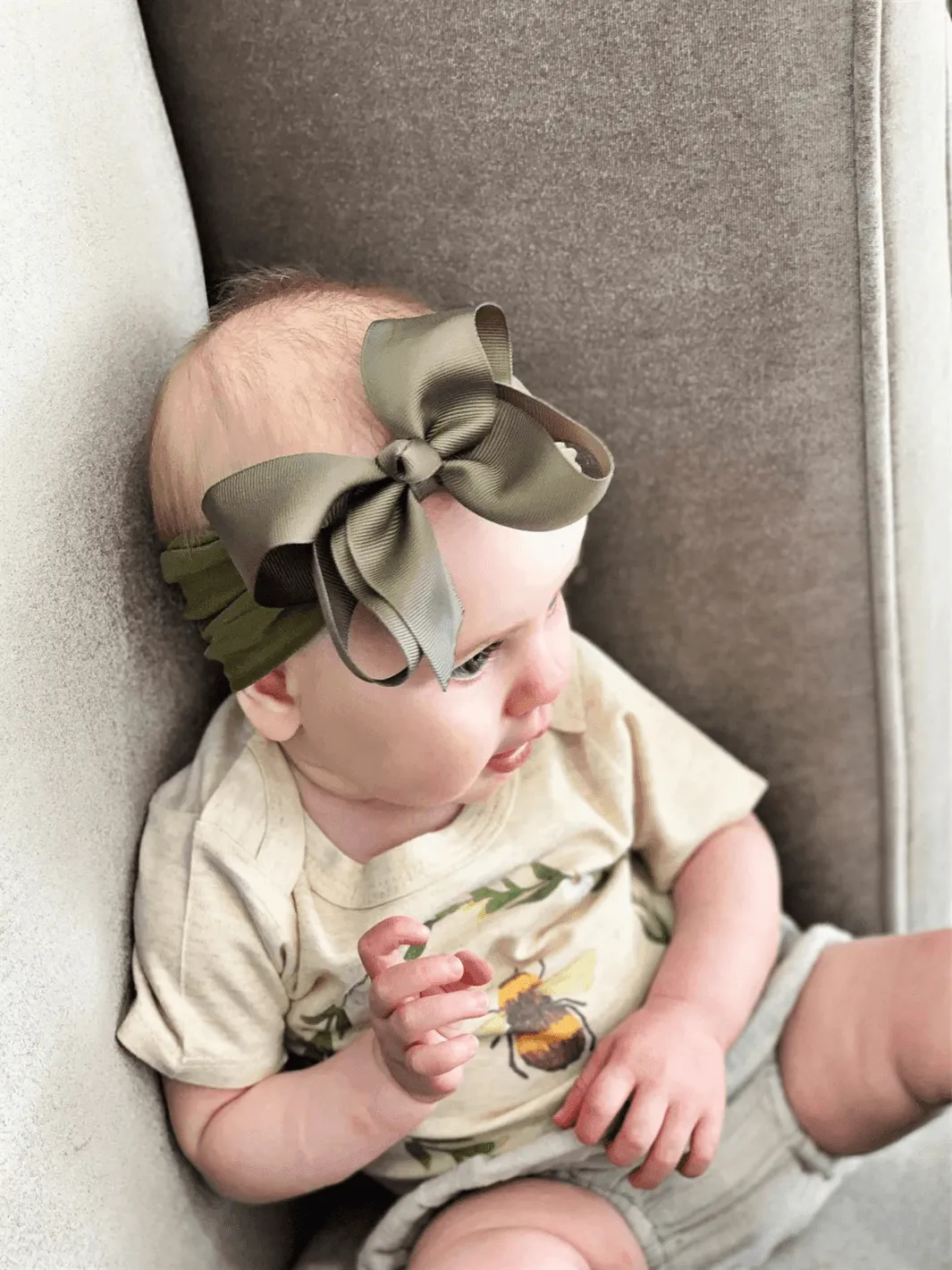 Yellow Turban Bow Headband